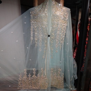 Tela de Takchita Marroquí para Kaftan, Caftán de la India - Product Image 1