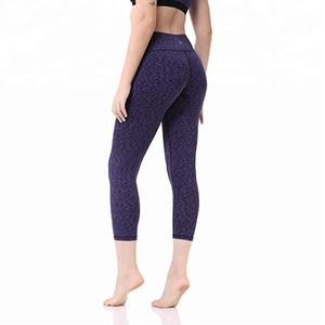 <b>Ladies</b> Women Melange <b>Leggings</b> Space Dyed Fitness <b>Leggings</b> for Dancing Workout Offering Style Comfort and Flexibility for Active - Product Image 5