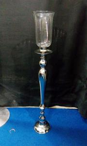 เชิงเทียนเฮอร์ริเคนพร้อมกระจกสำหรับตกแต่งงานแต่งงานของตกแต่งบ้านและโรงแรม - Product Image 4