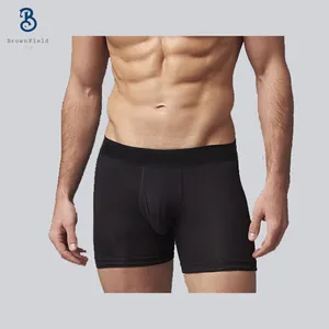 Personalizado de alta Qualidade Design Bangladesh Fábrica Promocional Esportes Dry Fit Slim Fit Promocionais Cuecas Boxer