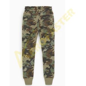 Corredores deportivos de otoño para hombre, diseño personalizado, botón inferior de camuflaje, ajuste holgado, cintura media, tela pintada a la moda, servicio OEM - Product Image 4