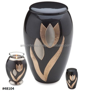 Best Quality Handmade Cremation Urns Metal Brass Urn for Ashes Hot Sale Colorful Solid Brass Cremation - Product Image 6