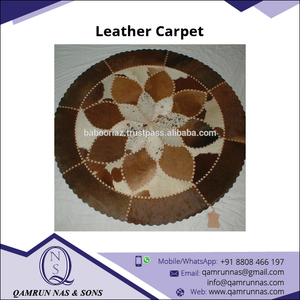 พรมหนังวัวสีน้ำตาล LCR 102สไตล์อเมริกันพรมกลางแจ้งสำหรับใช้ในครัวเรือนของตกแต่งห้องนอน - Product Image 2