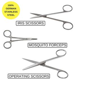 Kit de disección avanzada de 26 piezas, herramientas de acero inoxidable de calidad superior para diseccionar ranas Mahersi - Product Image 3