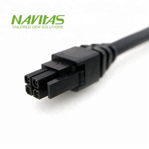 Connecteurs Molex 43025-0400 Mini-Fit 3.0 43025 4 broches pas de 3 mm surmoulés pour faisceaux de câblage - Product Image 2