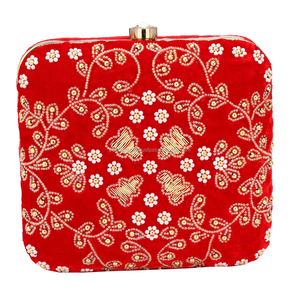 Bolso Bordado a Mano, Bolso con Cuentas, Bolso Hecho a Mano en India - Product Image 1