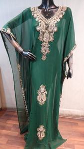 Robe-caftan islamique, tenue élégante fabriqué en inde, prix bon marché, dubaï - Product Image 5