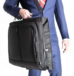 2020 Best Travel Business Trips -Black Carry On Suit Dress Bags Garment Bag