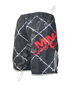 Pantalones cortos de lucha ligeros híbridos MMA personalizables No Gi sublimado Spandex logotipo personalizado servicio OEM ropa de artes marciales - Product Image 2