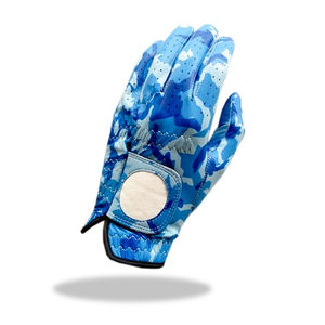 Gant de Golf en cuir, unisexe, couleur bleue, de l'armée - Product Image 1