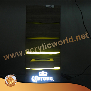 ตู้โชว์ไวน์อะคริลิค Led แสดงเคาน์เตอร์แสดงไวน์ - Product Image 1