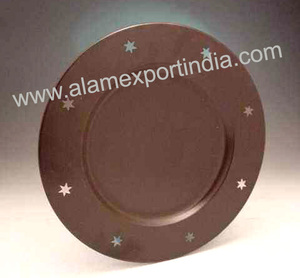Border Design Metal <b>Charger</b> <b>Plate</b> for Decoration - Product Image 5