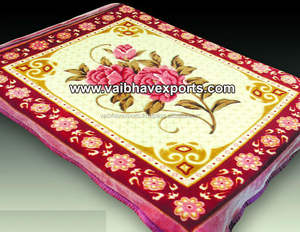 2022 últimos diseños a rayas 100% manta de visón de poliéster con felpa de franela de piel gruesa Sherpa para decoración del hogar lista para enviar - Product Image 2