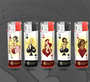 Nhà Máy Bán Buôn Nhựa Refillable Gas Nhẹ Hơn Điện Hút Thuốc Lá Nhẹ Hơn - Product Image 2