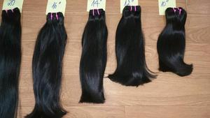 Recto 	 Extensiones de Cabello Humano Natural Liso Vietnamita, Paquete de Cabello Virgen que se Puede Decolorar - Product Image 2