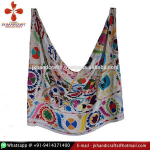 Authentic <b>Gold</b> Supplier Cotton Uzbek Suzani <b>Fabric</b> - Product Image 1