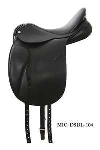 Sillín de doma inglesa de caballo de cuero genuino - Product Image 2