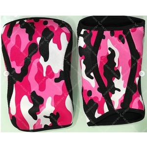 ปลอกแขนเข่าสำหรับยกน้ำหนักปลอกแขนป้องกันลื่นระบายอากาศปรับแต่งได้ - Product Image 4