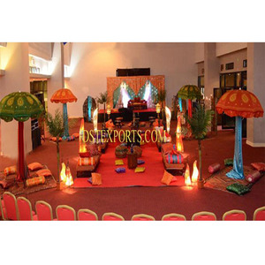 Scène de mariage arabe, scène Mehandi, mariage musulman, pakistan, Heena - Product Image 1