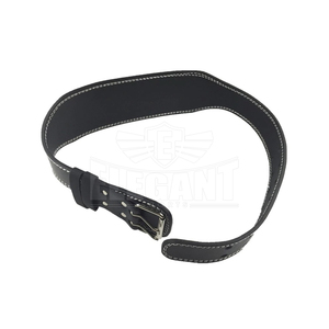 เข็มขัดยกน้ำหนักหนัง PU เข็มขัดออกกำลังกายอุปกรณ์ออกกำลังกายเข็มขัดยกน้ำหนักรองรับหลังกว้างปรับแต่งโลโก้ได้ตามต้องการ - Product Image 4