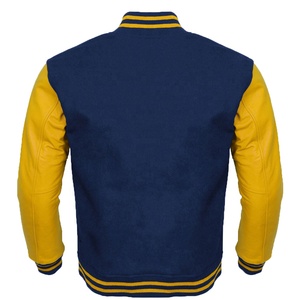Nouveau design Varsity Letterman Baseball Bomber School College Jacket avec veste de corps en laine Bon marché Prix le plus bas - Product Image 2