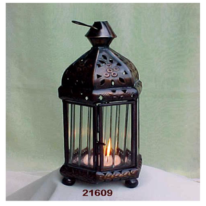 High Quality <b>Lantern</b> Decoration Antique Black Moroccan <b>Tealight</b> <b>Lantern</b> - Product Image 2