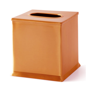 Boîte à mouchoirs de table carrée en métal or rose Offre Spéciale fabriquée en Inde - Product Image 1
