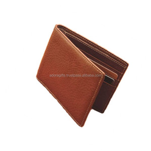 Portefeuille à pinces à billets en cuir sur mesure pour hommes fabriqué à la main en Inde - Product Image 1