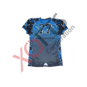 Uniformes de fútbol americano personalizados de alta calidad, nuevo diseño transpirable para equipos, sublimación impresa, 100% poliéster - Product Image 1