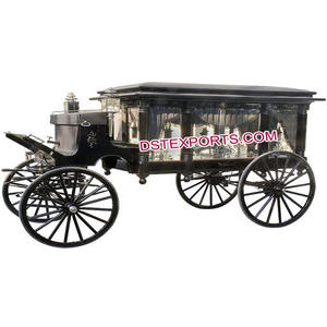 รถม้าศพแบบโมเดิร์นสีตามสั่ง พร้อมขนาดที่ปรับแต่งได้ โครงสร้างไม้และโลหะน้ำหนักเบา - Product Image 1