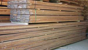 Bois de Keruing traité aux conservateurs, scié, séché au four pour la construction - Product Image 5