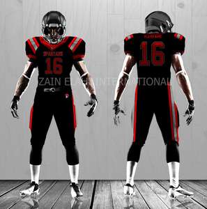 Uniforme de Fútbol Americano Transpirable con Diseño Personalizado por Sublimación 3D para Adultos, Tallas Grandes - Precio al por Mayor - Product Image 6