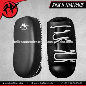 Coussin de frappe Muay Thai, coussin de frappe thaïlandais, coussin de frappe incurvé pour les bras, boxe, MMA, bouclier de frappe, mitaines, logo personnalisé, cuir PU, service OEM - Product Image 3