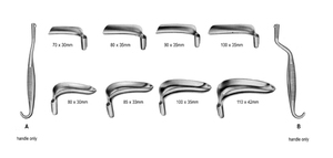 Juego de espéculos vaginales y retractor ginecológico manual Bozemann 65x30 75x35 82x35 95x35 85x30 85x33 100x38 110x42 Certificado CE Mahersi - Product Image 2