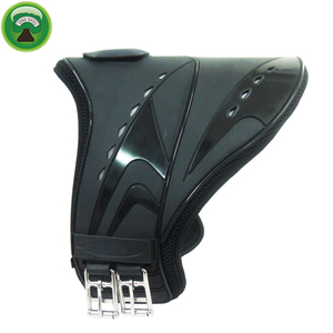 Sangle de cheval en cuir respirant en néoprène pour le dressage - Product Image 4