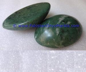 หยกดั้งเดิมแกะสลักหยกหยกหยกหยกธรรมชาติสีเขียวนวดหิน - Product Image 4