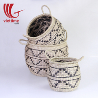 Lot de 3 d'herbes marines bolga paniers fabriqué Au Vietnam en gros