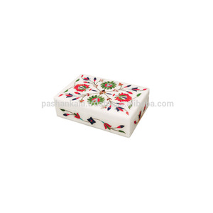 Boîte en marbre incrusté - Product Image 1