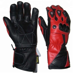 Guantes de Motociclista KEVEN de Primera Calidad con Protección Rígida en los Nudillos, Impermeables y Transpirables, Cierre de Velcro, Unisex, Hechos en EE. UU. - Product Image 1