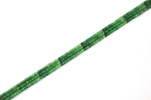 Perles rondes à facettes en pierre précieuse de Tasvorite verte naturelle de haute qualité AAA pour bracelet à bricoler soi-même collier fabrication de bijoux - Product Image 6