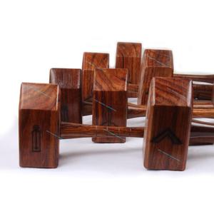 Martillos de palisandro personalizables con grabado de maestro adorable para proyectos de bricolaje Soporte OEM disponible - Product Image 5