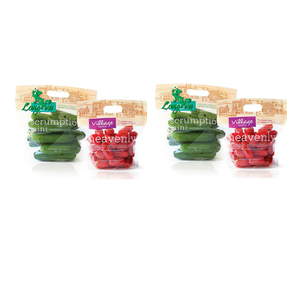 Bolsa de embalaje de plástico transparente, frutas frescas - Product Image 1