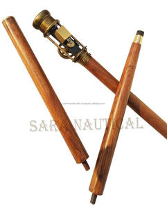 Bastón de Latón Hecho a Mano con Diseño de Motor de Vapor, Bastón Antiguo Vintage para Actividades al Aire Libre, Bastón Telescópico de Madera para Escalar - Product Image 5