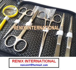 Kit de Disección Manual para Estudiantes, Juego de Instrumentos Quirúrgicos para Prácticas de Disección, Entrenamiento Quirúrgico, Uso Hospitalario, Acero Inoxidable, CE - Product Image 3