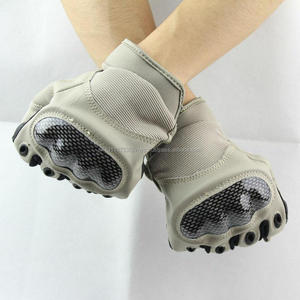 Guantes tácticos de cuero de dedo completo de alta calidad OEM Etiqueta Privada Protección cómoda para uso al aire libre - Product Image 3
