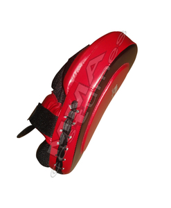 Manoplas de enfoque impresas con logotipo personalizado de alta calidad, cuero genuino para MMA Boxing Kickboxing Muay Thai Krav Maga Training - Product Image 2