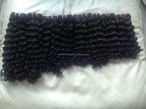 สีธรรมชาติมนุษย์ผม Remy ต่อผมน้ำหยักผมบริสุทธิ์ - Product Image 3