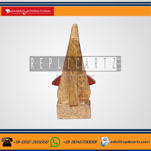 Replicartz - Escultura Decorativa de Madera Hecha a Mano, Diseño Artístico, Decoración Coleccionable para el Hogar, Oficina, Estante o Mesa - Product Image 4