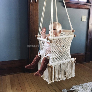 เก้าอี้เปลญวนเด็กทำมือ Timeless Spark รุ่น MACRAME - Product Image 1