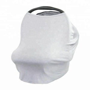 Super Thick Premium Quality Organic Cotton Baby Car Seat Canopy Cover Available At Low Price - Product Image 1